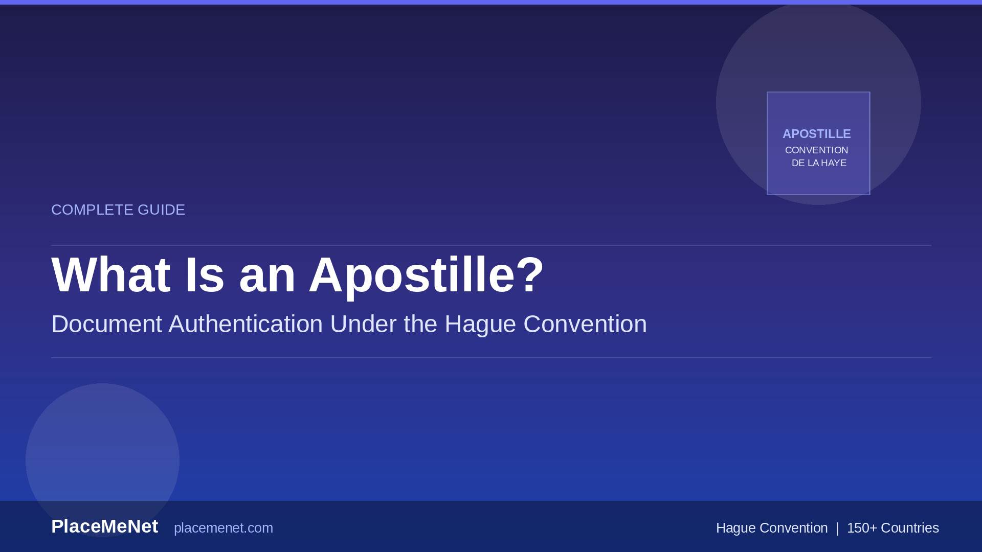 Official apostille certificate and document authentication guide with international flags